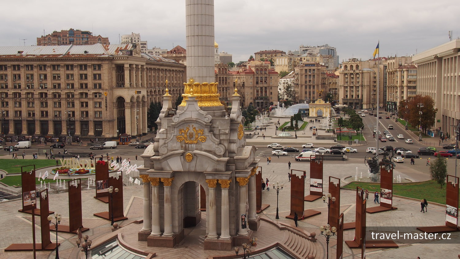 Náměstí Nezávislosti, neboli slavný Majdan