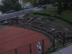 Amphithéâtre des Trois Gaules, pozůstatek z doby Římské říše